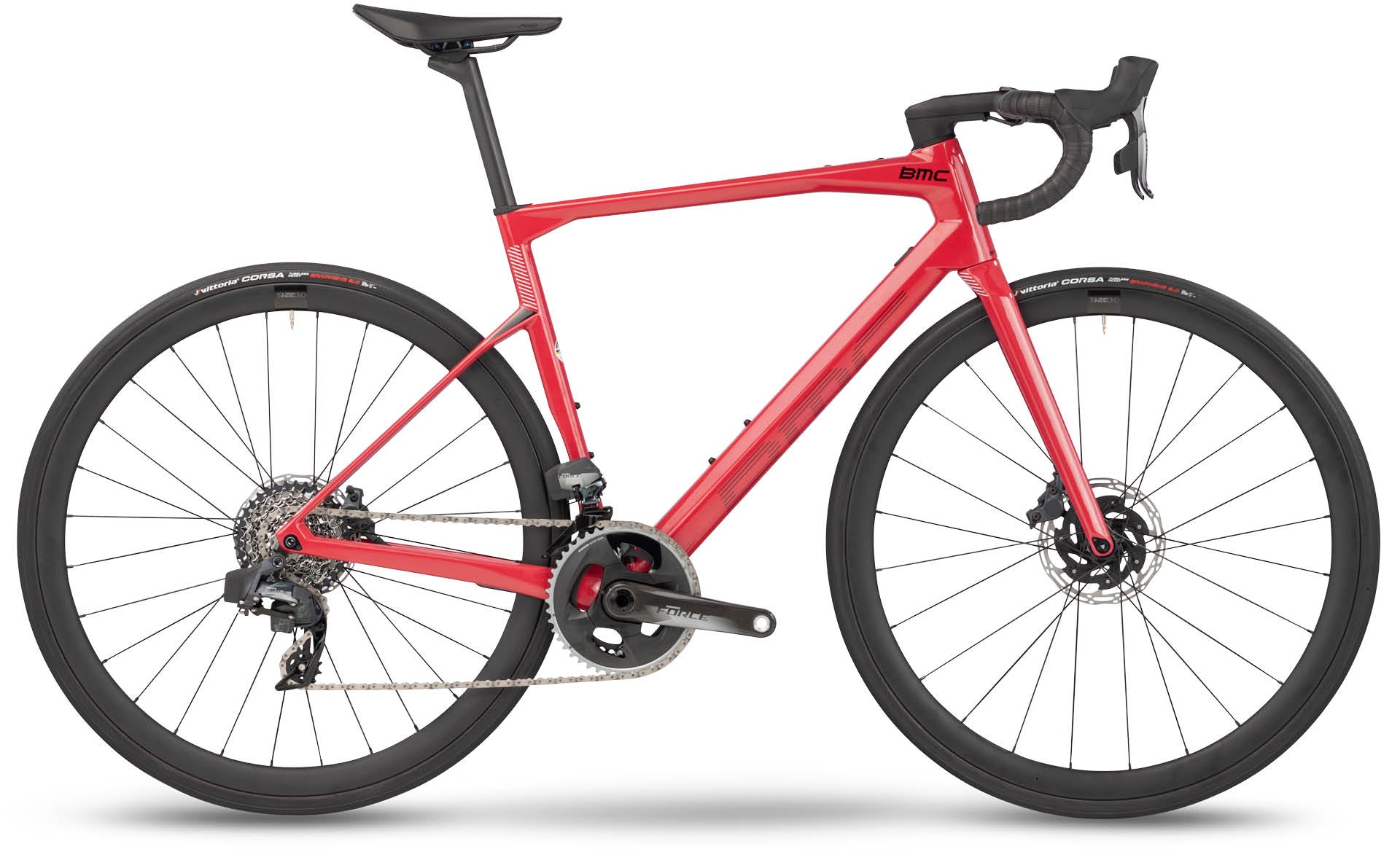 BMC Bikes | Roadmachine 01 FOUR CORAL RED / BLACK