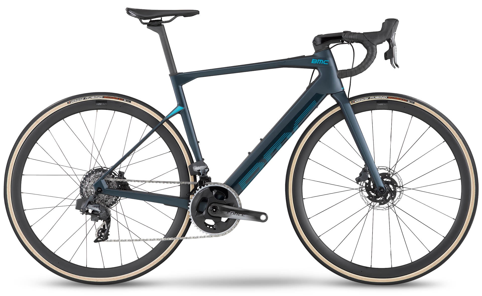 BMC Bikes | Roadmachine AMP ONE PETROL / TURQUOISE