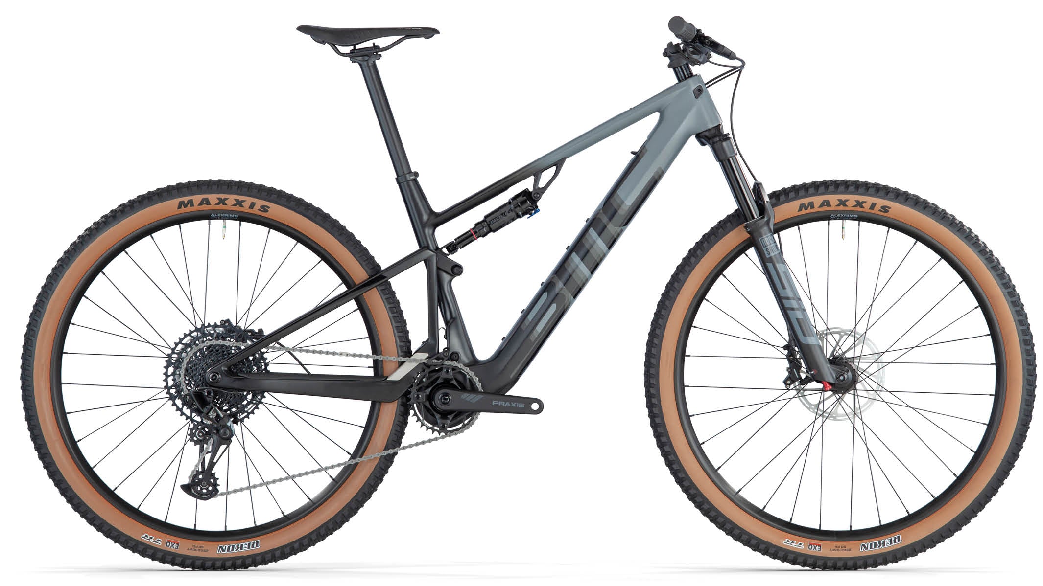 BMC Bikes | Fourstroke AMP LT THREE USA IRON GREY / BLACK