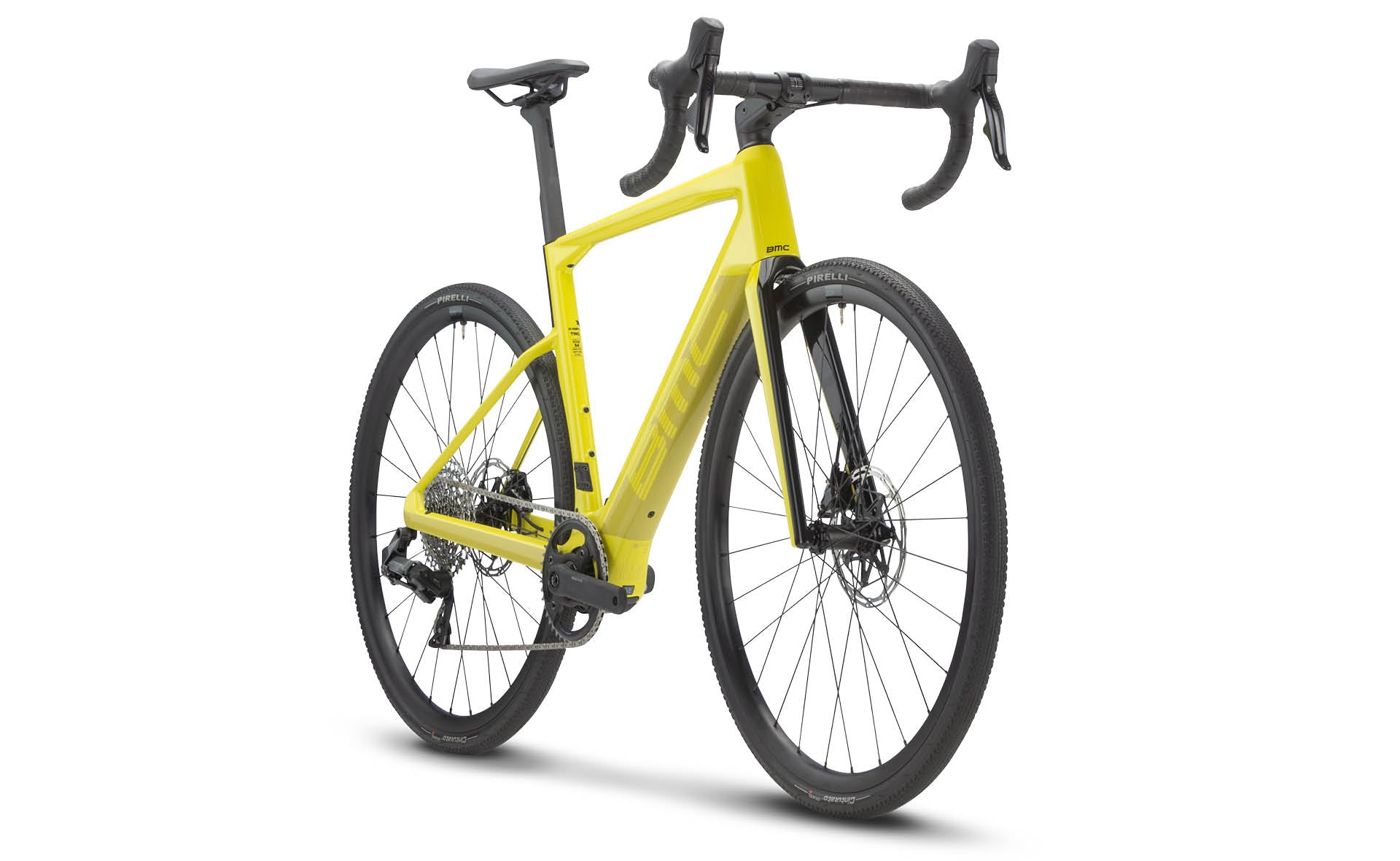 BMC Bikes | Roadmachine 01 AMP X TWO LIME YELLOW / BLACK