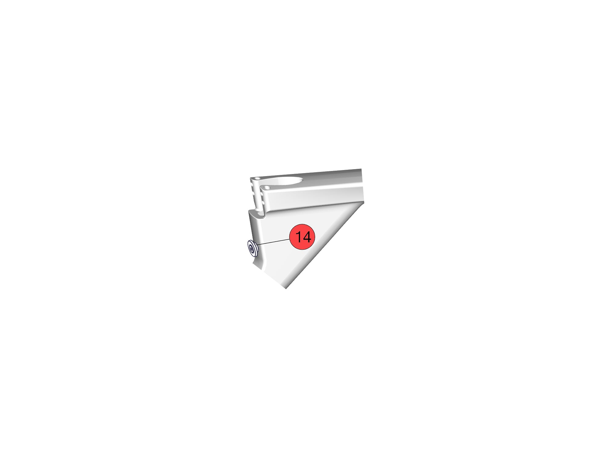 BMC Ersatzteile | timemachine 01 / 02 Rear Box Mount 