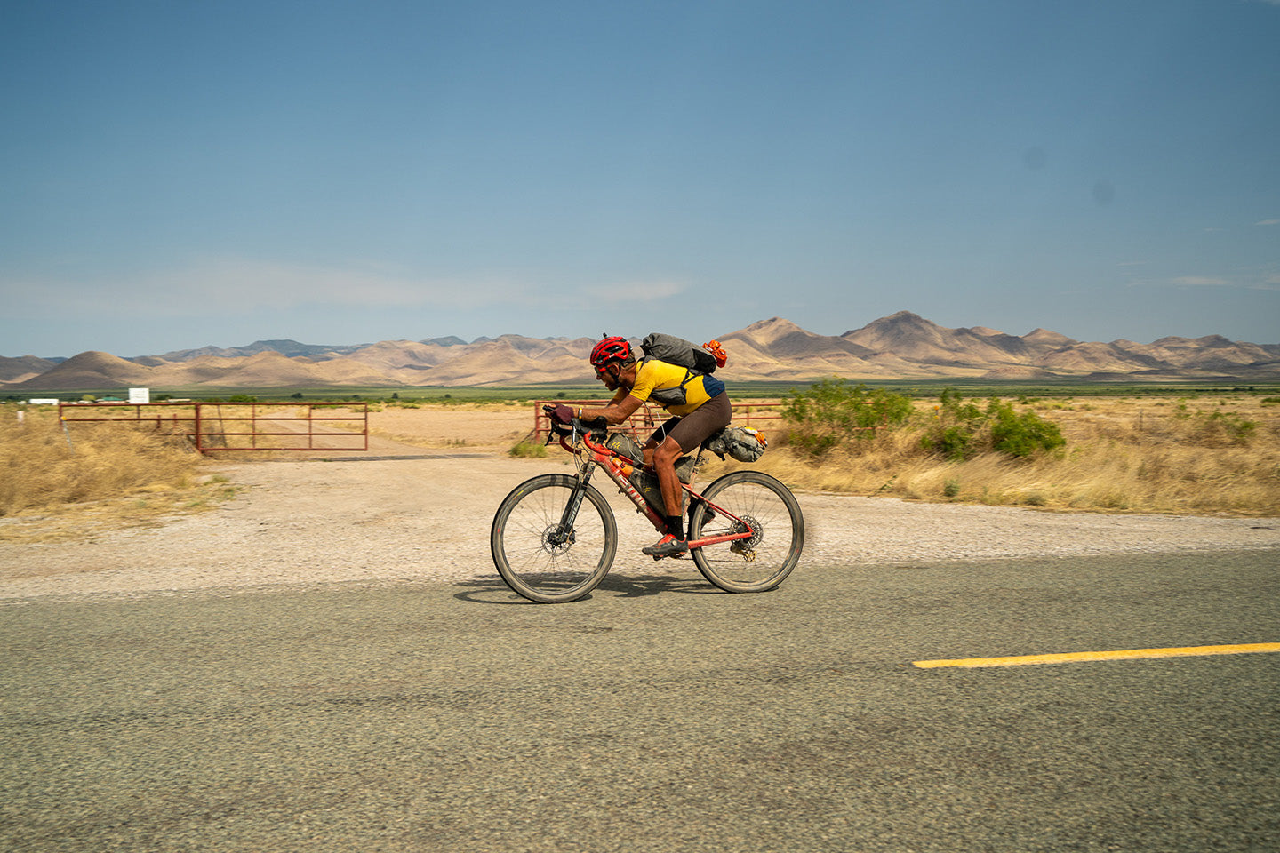 BMC | Ulrich Bartholmoes (Uba) in the middle of the desert  